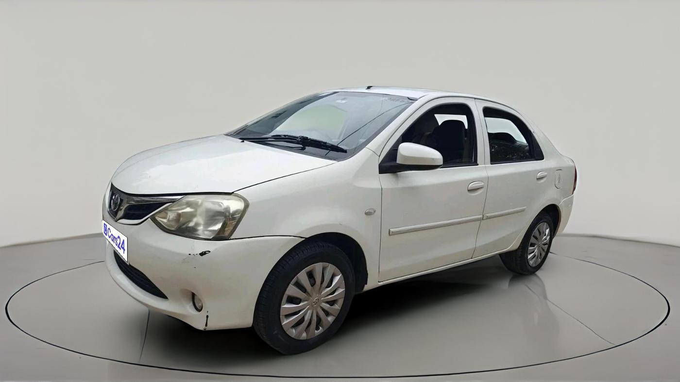2014 Toyota Etios G, Petrol, Manual, 56,490 km, exterior