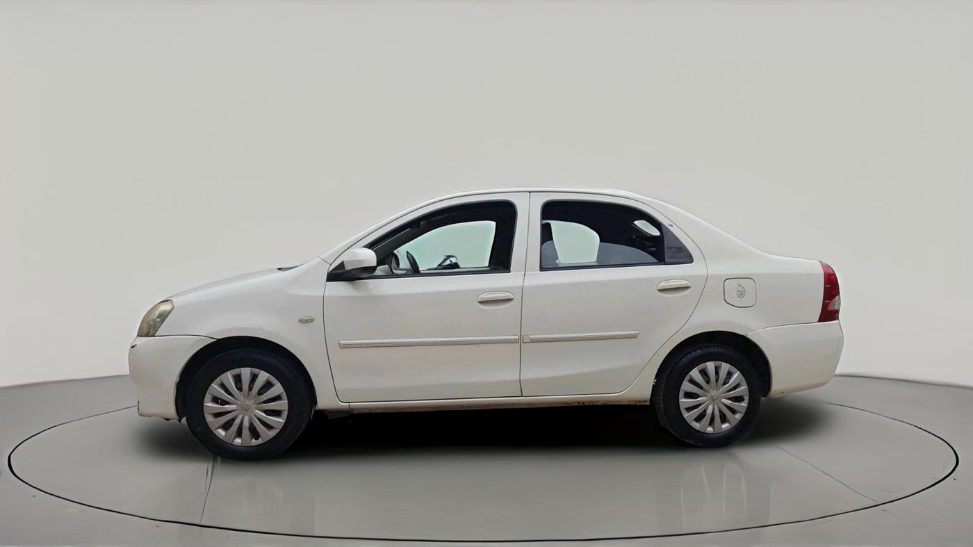 2014 Toyota Etios G, Petrol, Manual, 56,490 km, exterior