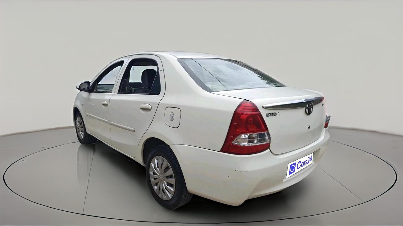 2014 Toyota Etios G, Petrol, Manual, 56,490 km, exterior