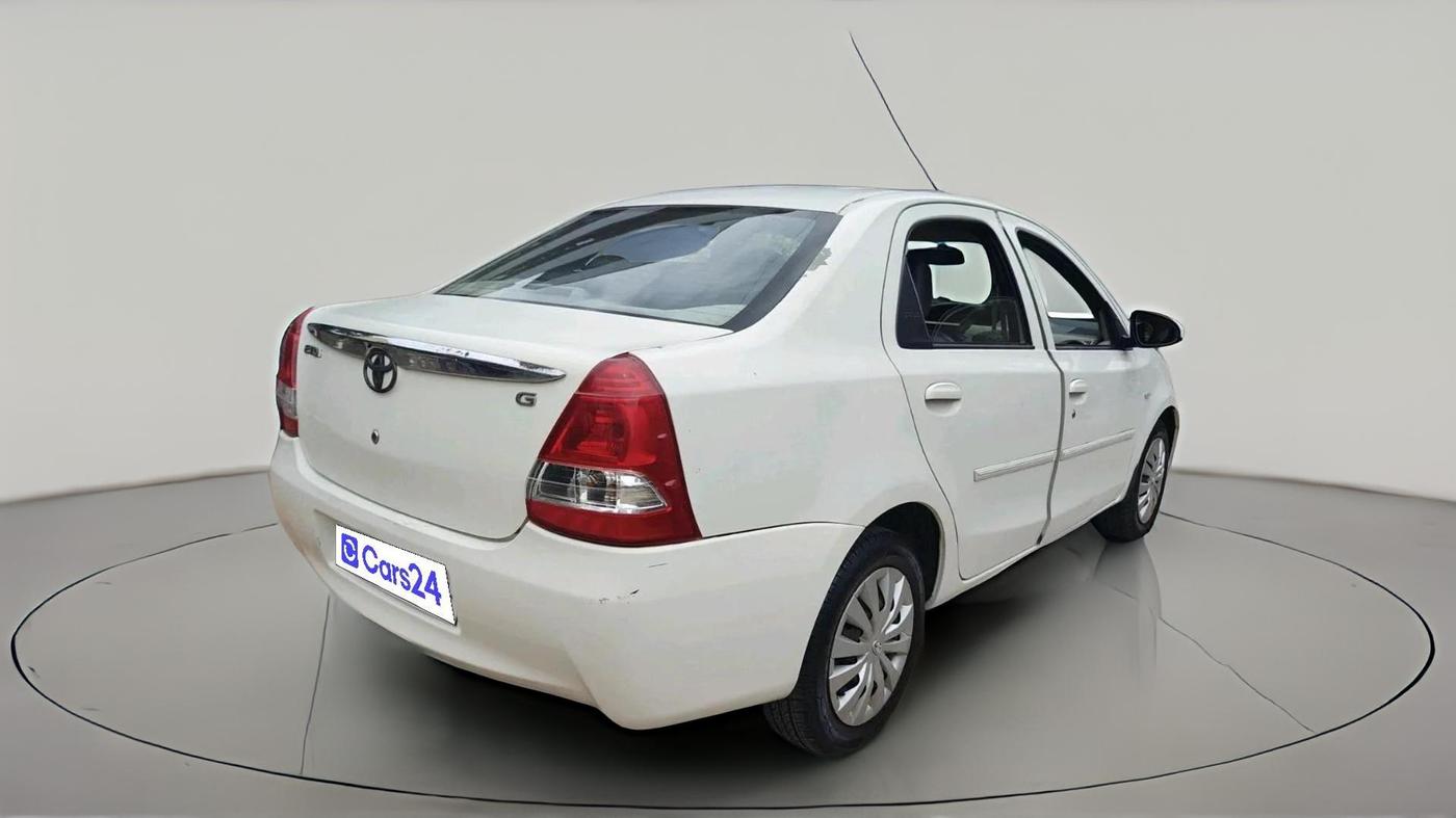 2014 Toyota Etios G, Petrol, Manual, 56,490 km, exterior