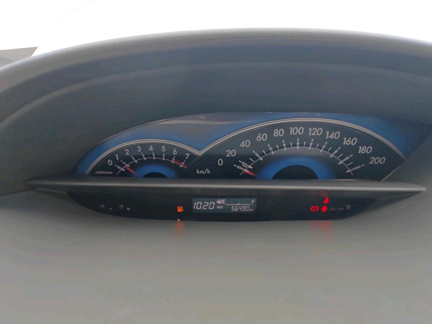 2014 Toyota Etios G, Petrol, Manual, 56,490 km, interior