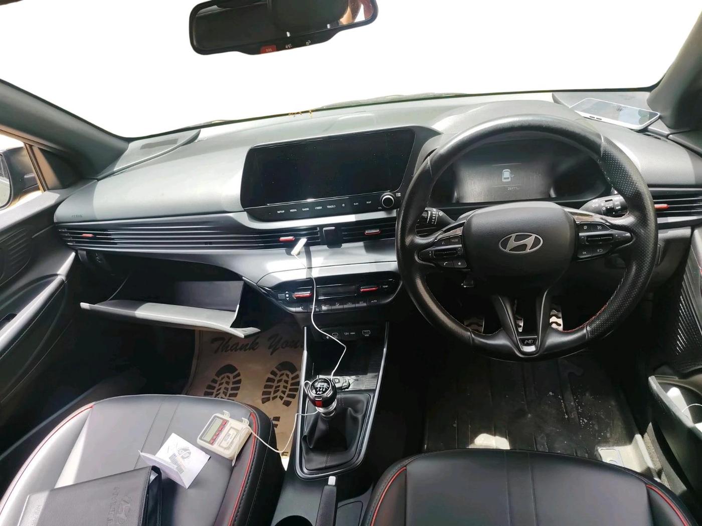 2024 Hyundai NEW I20 N LINE N8 1.0 TURBO MT, Petrol, Manual, 26,917 km, interior
