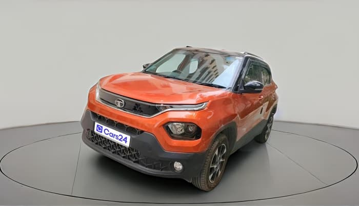2024 Tata PUNCH CREATIVE AMT 1.2 RTN DUAL TONE, Petrol, Automatic, 22,055 km, exterior