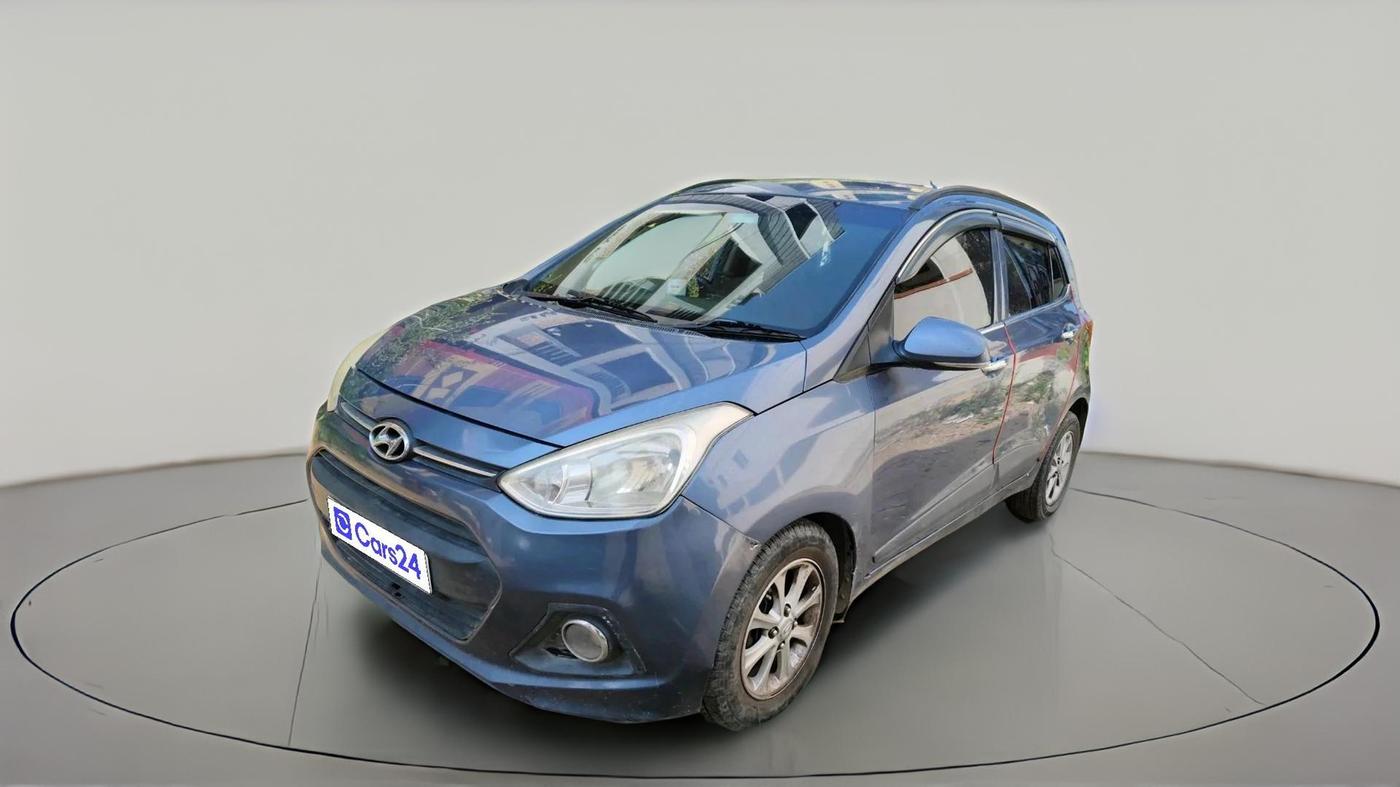 2015 Hyundai Grand i10 ASTA AT 1.2 KAPPA VTVT, Petrol, Automatic, 77,526 km, exterior