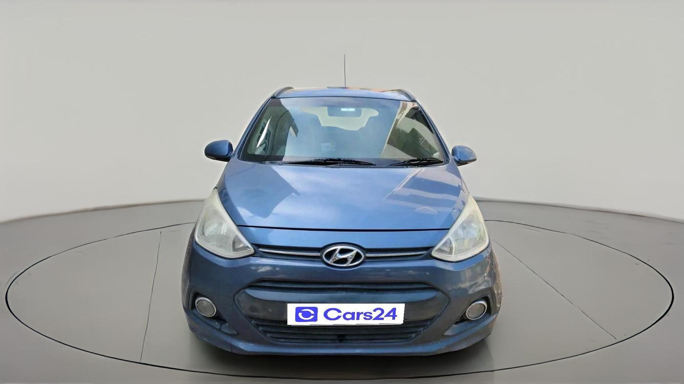 2015 Hyundai Grand i10 ASTA AT 1.2 KAPPA VTVT, Petrol, Automatic, 77,526 km, exterior