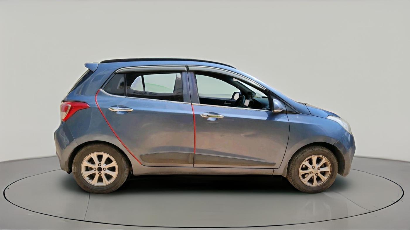 2015 Hyundai Grand i10 ASTA AT 1.2 KAPPA VTVT, Petrol, Automatic, 77,526 km, exterior