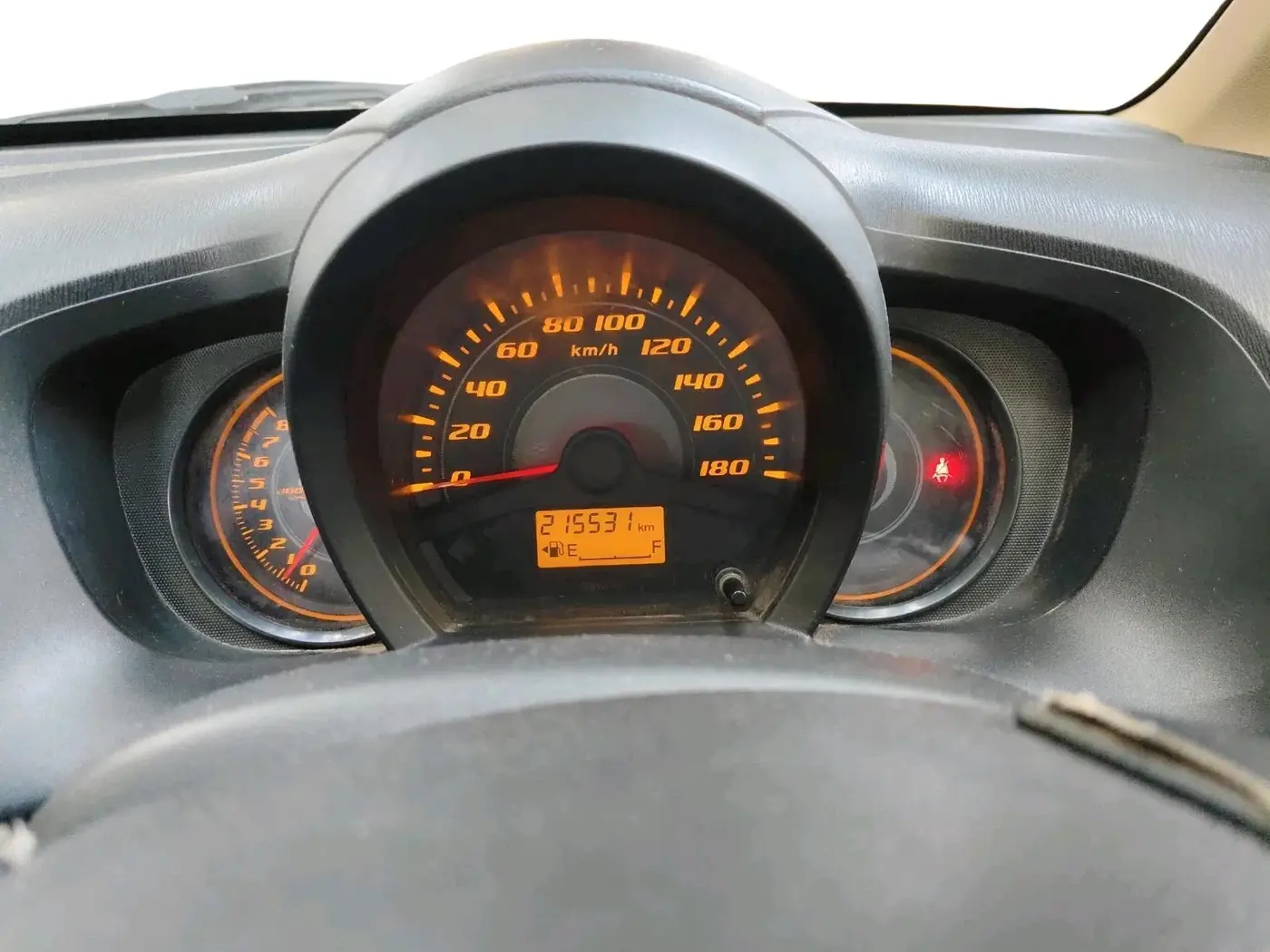 2014 Honda Amaze 1.2L I-VTEC S, CNG, Manual, 2,15,531 km, interior