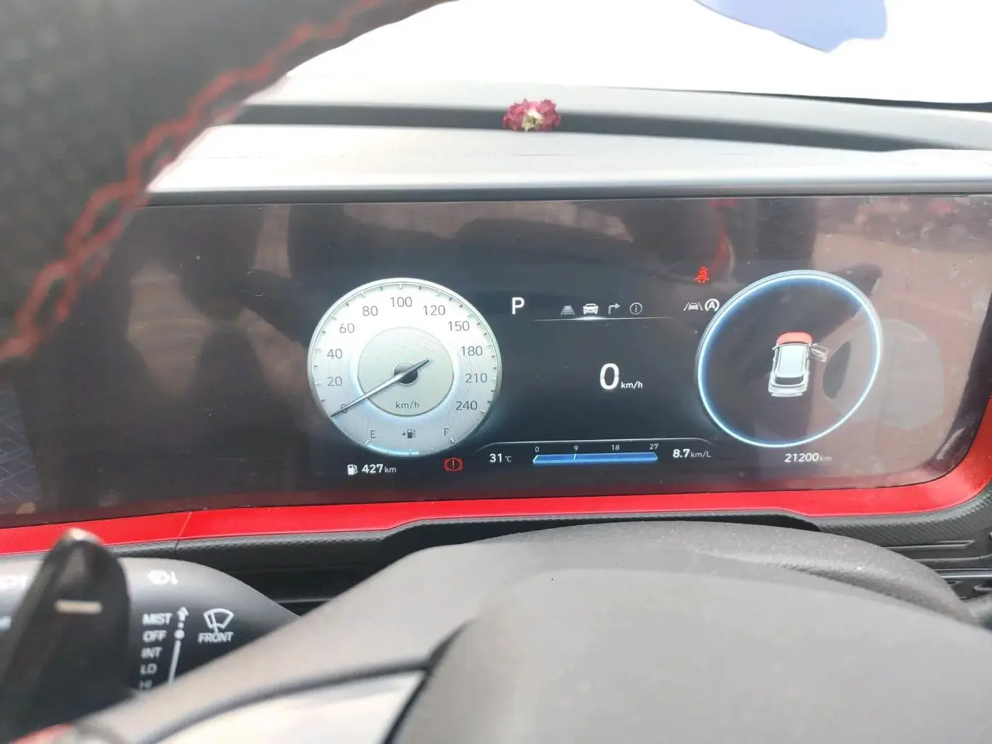 2024 Hyundai Creta N Line N10 1.5 Turbo DCT Dual Tone, Petrol, Automatic, 21,200 km, interior
