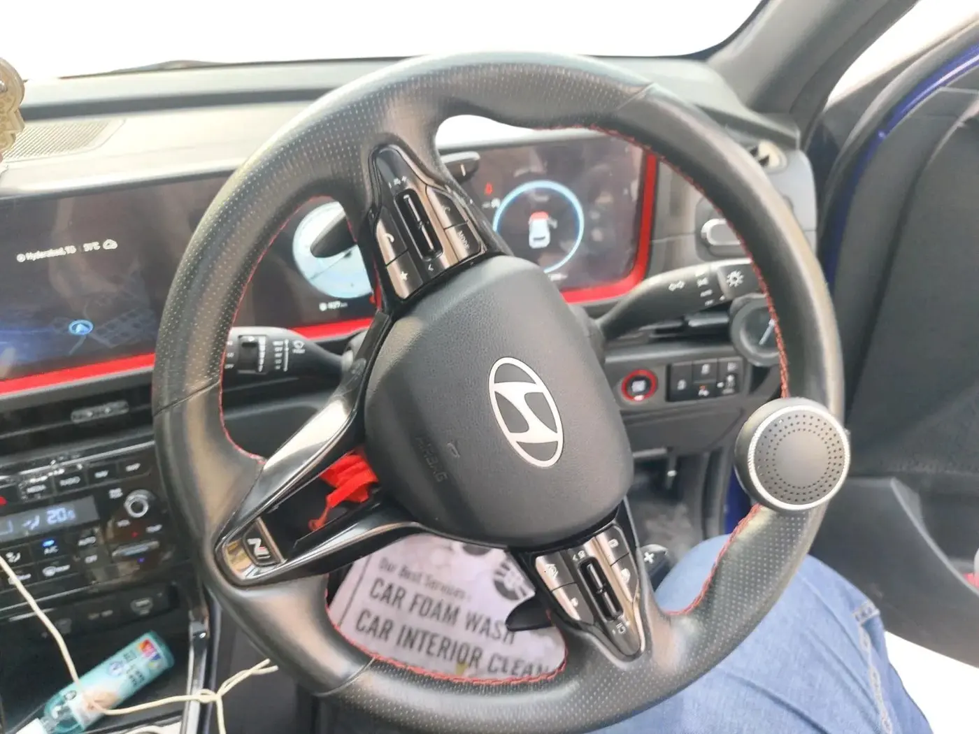 2024 Hyundai Creta N Line N10 1.5 Turbo DCT Dual Tone, Petrol, Automatic, 21,200 km, interior