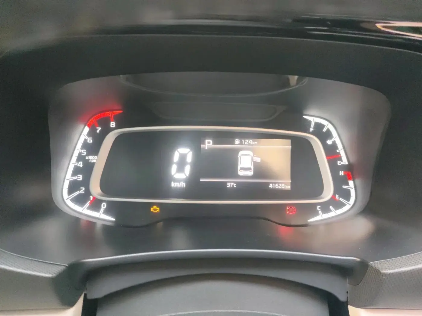 2022 KIA SONET HTX 1.0 DCT, Petrol, Automatic, 41,628 km, interior