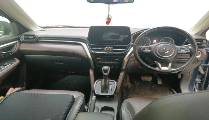 2022 Maruti Grand Vitara ALPHA SMART HYBRID AT, Petrol, Automatic, 91,192 km, interior