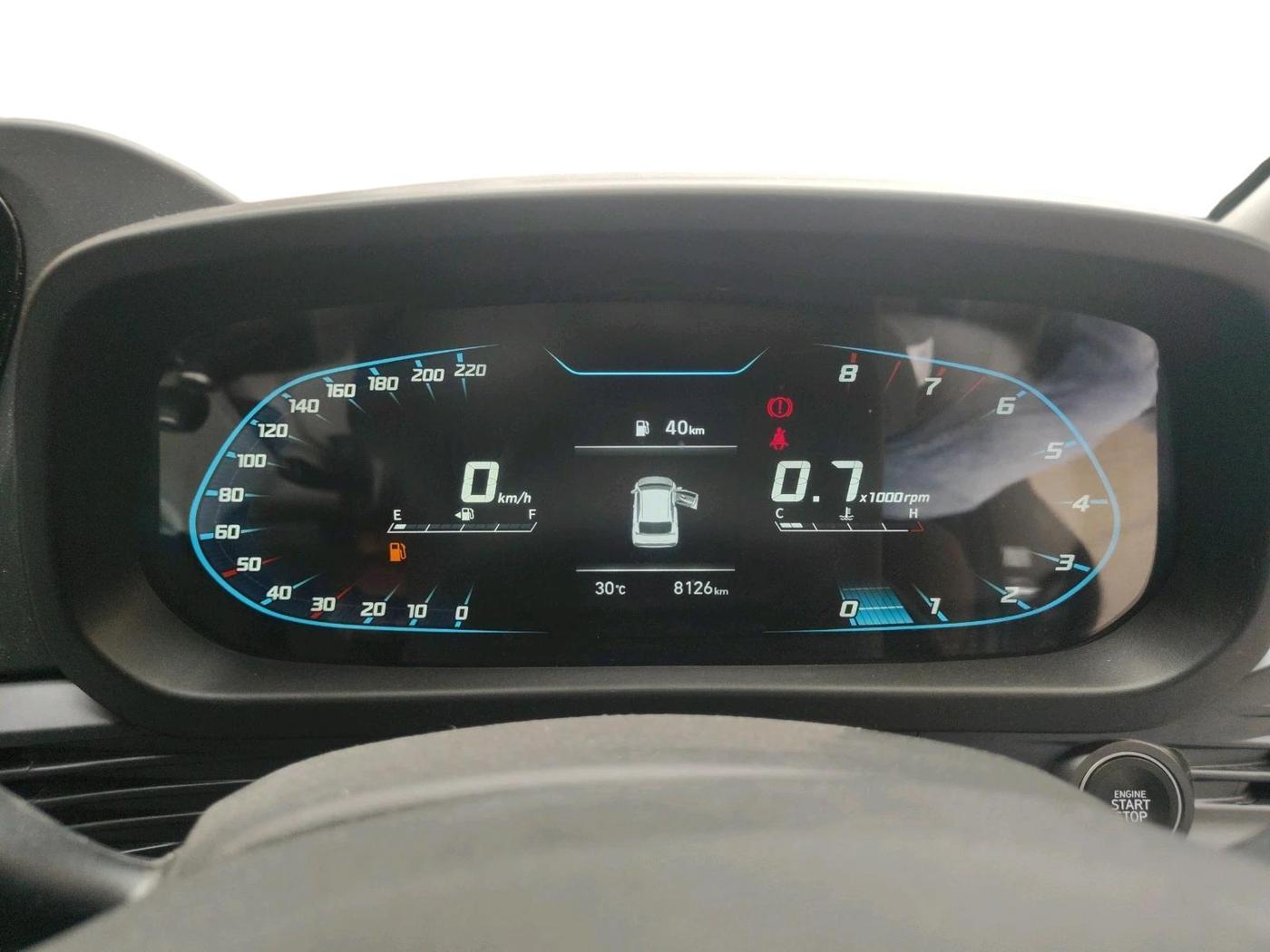 2025 Hyundai NEW I20 ASTA 1.2 MT, Petrol, Manual, 8,126 km, interior