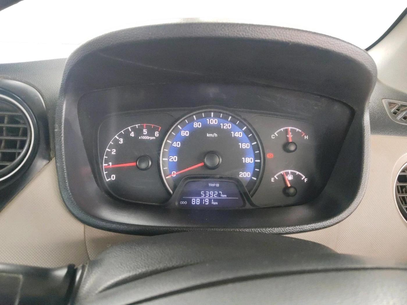 2017 Hyundai Xcent BASE 1.1, Diesel, Manual, 88,191 km, interior