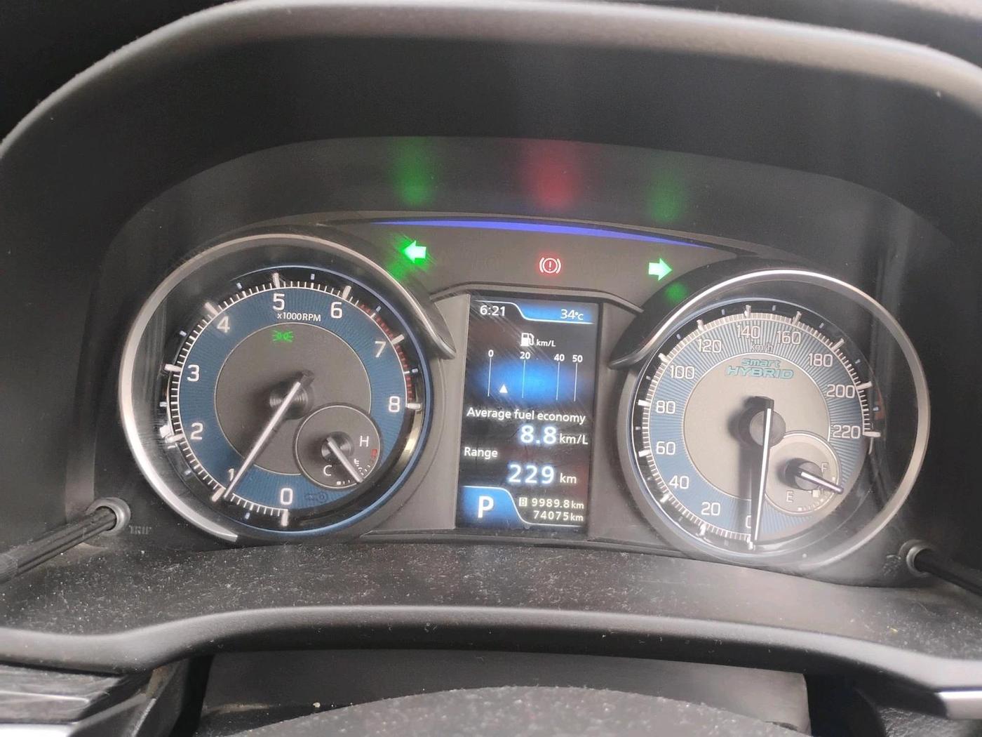 2020 Maruti XL6 ZETA AT, Petrol, Automatic, 75,966 km, interior