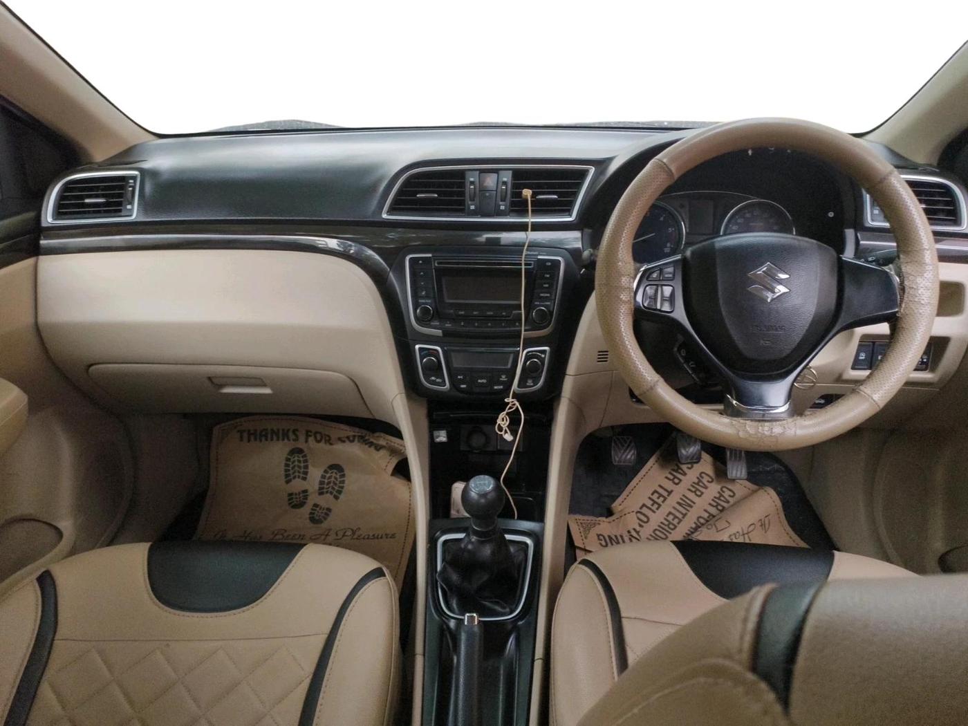 2017 Maruti Ciaz VDI+ SHVS, Diesel, Manual, 87,011 km, interior