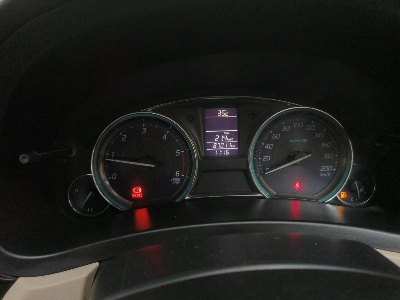 2017 Maruti Ciaz VDI+ SHVS, Diesel, Manual, 87,011 km, interior