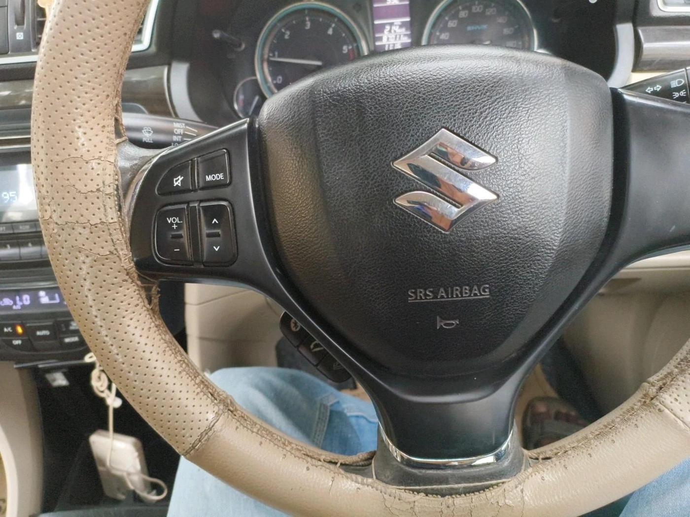 2017 Maruti Ciaz VDI+ SHVS, Diesel, Manual, 87,011 km, interior