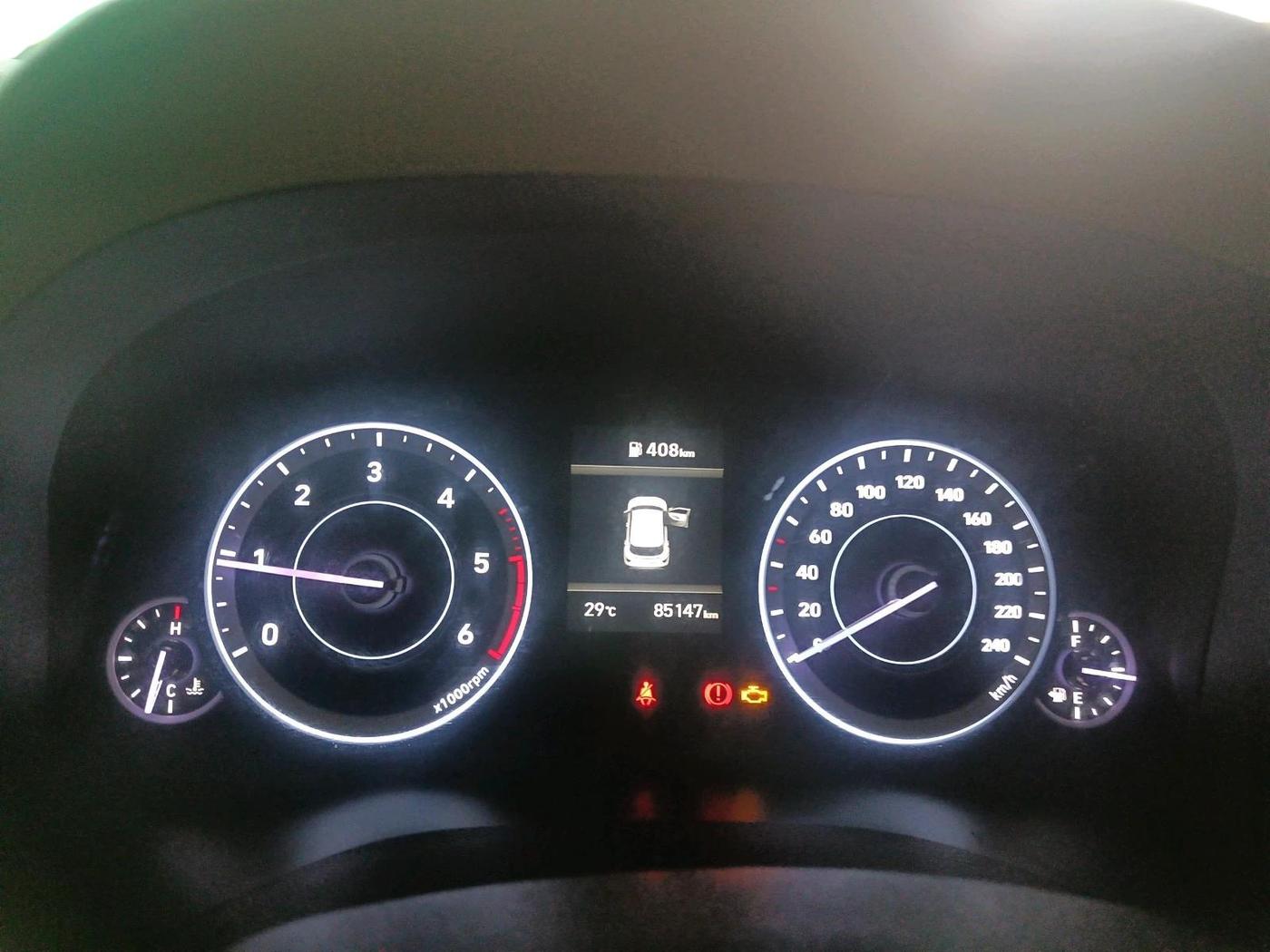 2020 Hyundai Creta SX 1.5 DIESEL, Diesel, Manual, 85,147 km, interior
