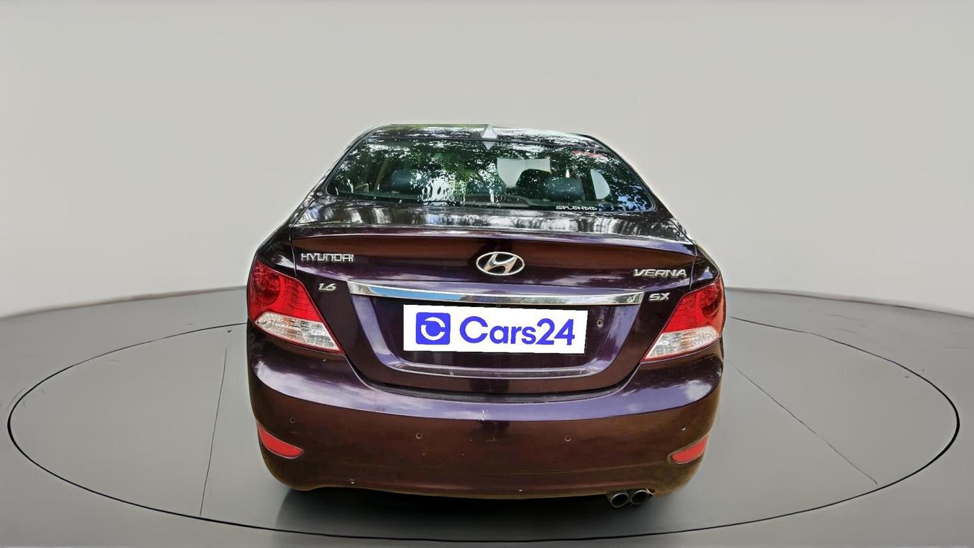 2013 Hyundai Verna FLUIDIC 1.6 CRDI SX, Diesel, Manual, 93,147 km, exterior
