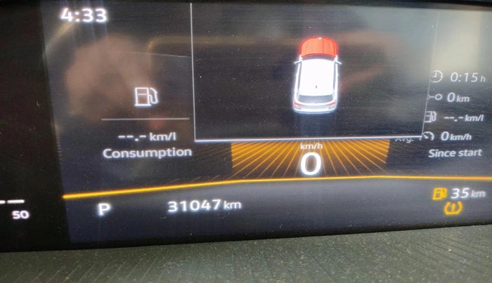 2022 Skoda KUSHAQ STYLE 1.0L TSI AT, Petrol, Automatic, 31,047 km, interior