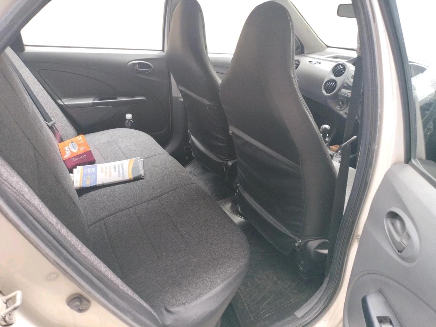 2012 Toyota Etios GD, Diesel, Manual, 1,37,626 km, interior