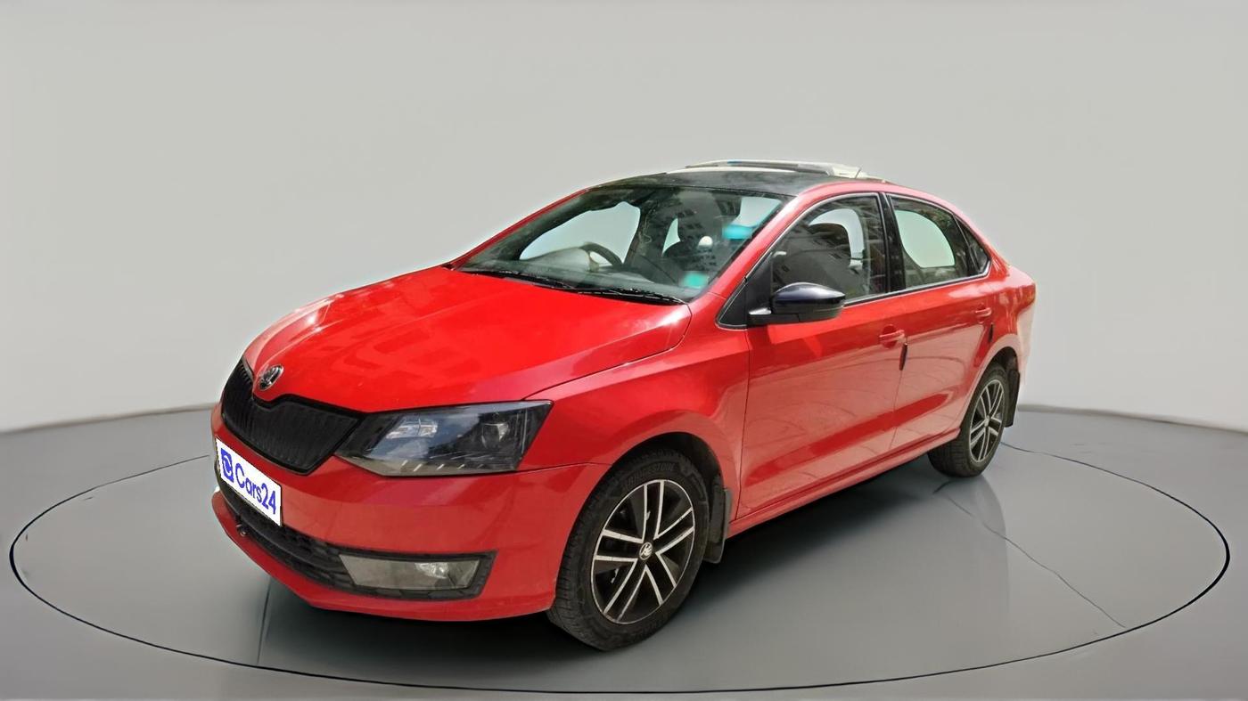 2018 Skoda Rapid STYLE 1.5 TDI AT, Diesel, Automatic, 79,672 km, exterior