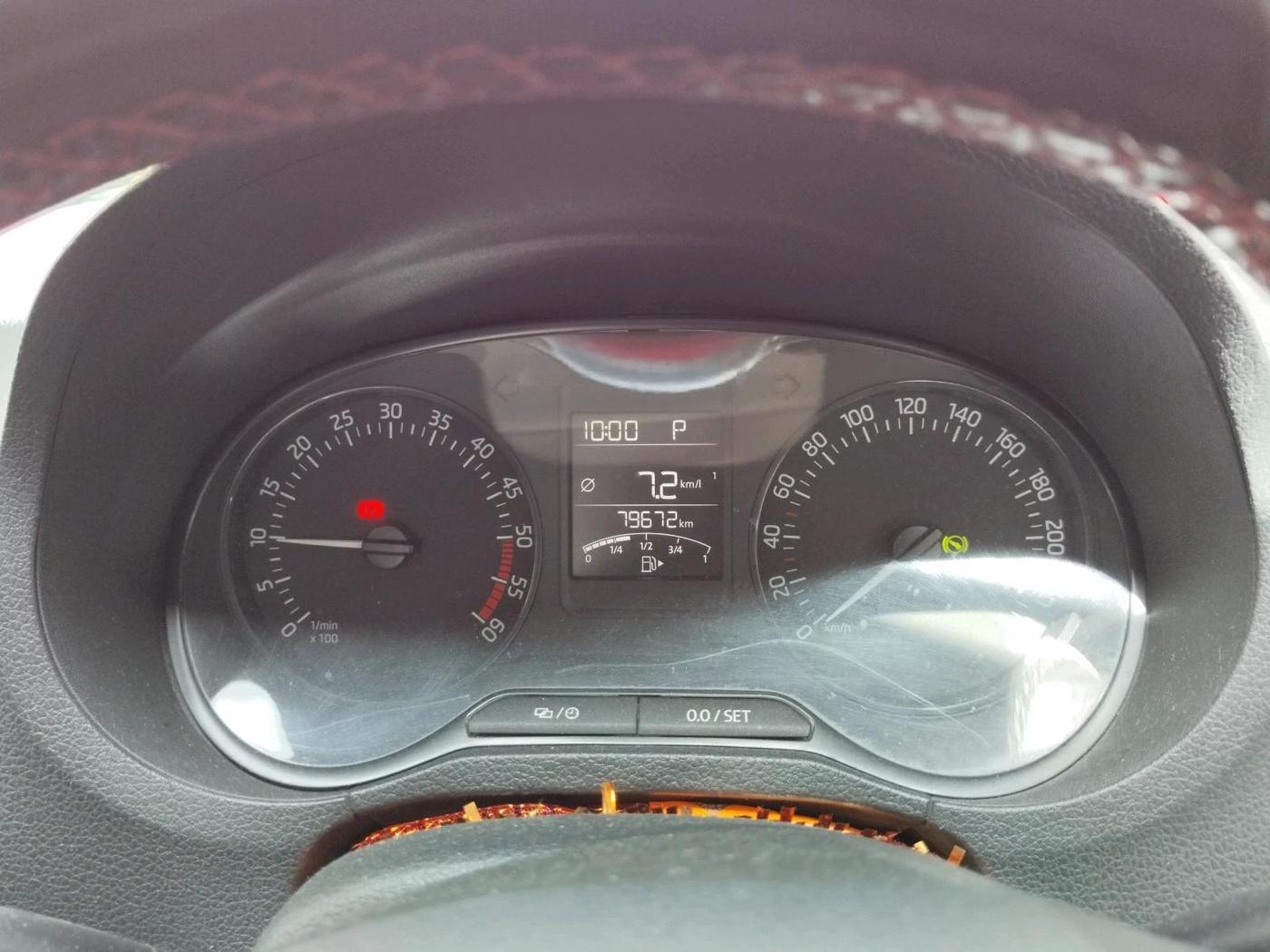 2018 Skoda Rapid STYLE 1.5 TDI AT, Diesel, Automatic, 79,672 km, interior