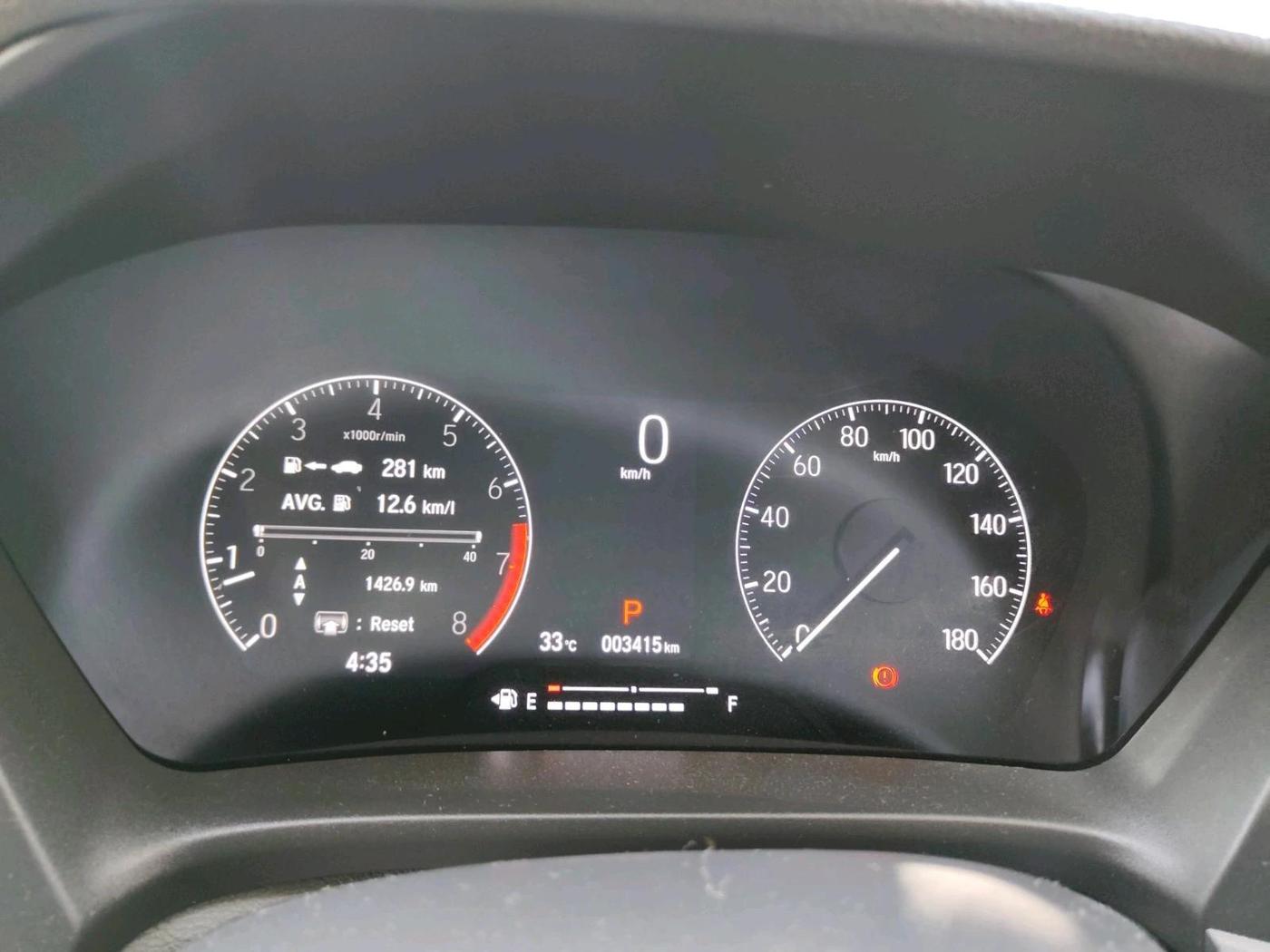 2025 Honda Amaze 1.2L I-VTEC VX CVT, Petrol, Automatic, 3,415 km, interior