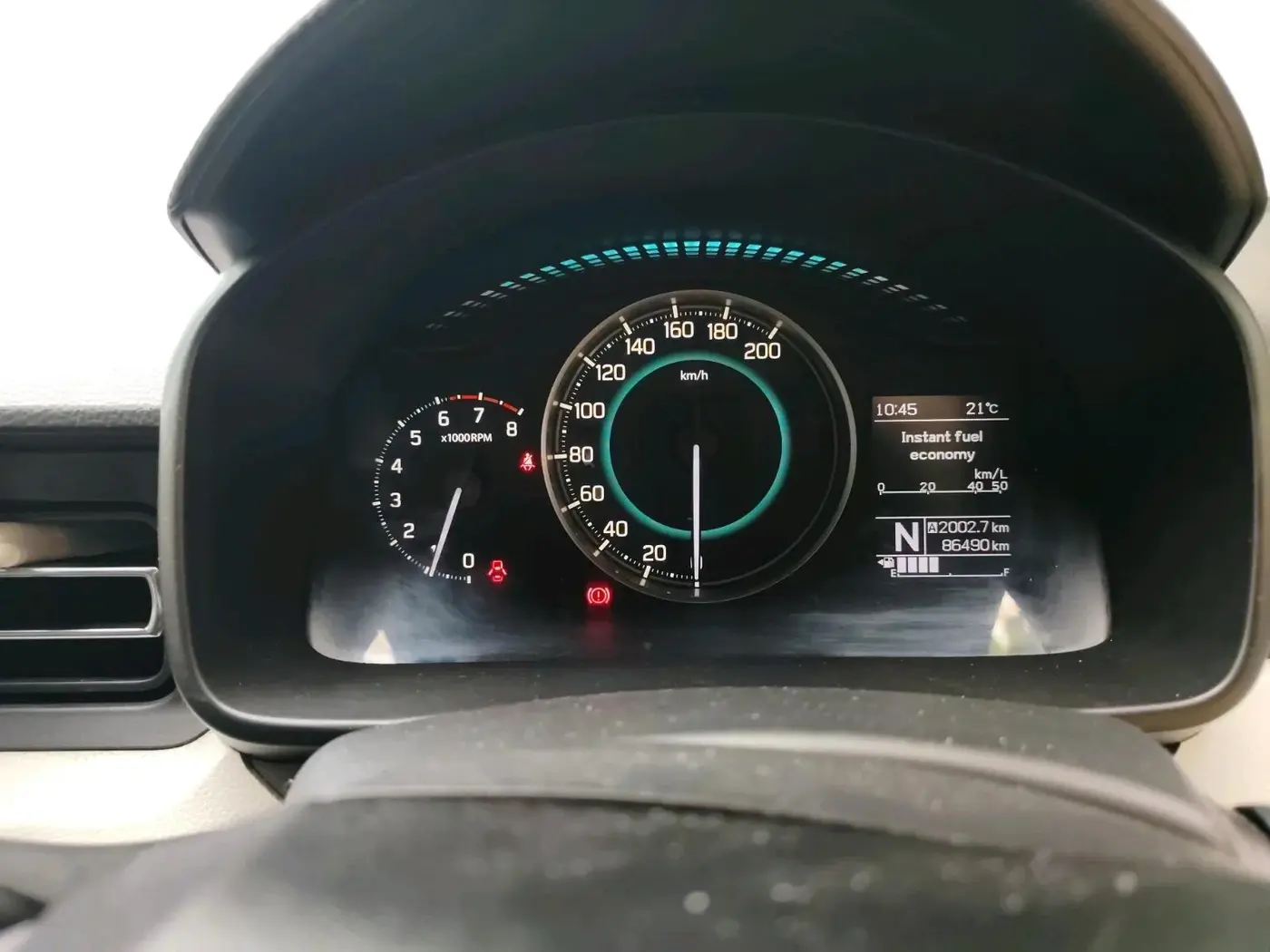 2018 Maruti IGNIS ALPHA 1.2 AMT, Petrol, Automatic, 86,490 km, interior