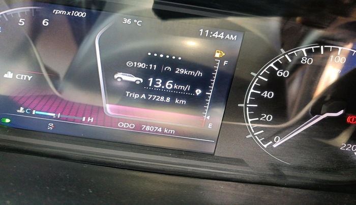 2019 Tata Harrier XZ 2.0L, Diesel, Manual, 78,074 km, interior