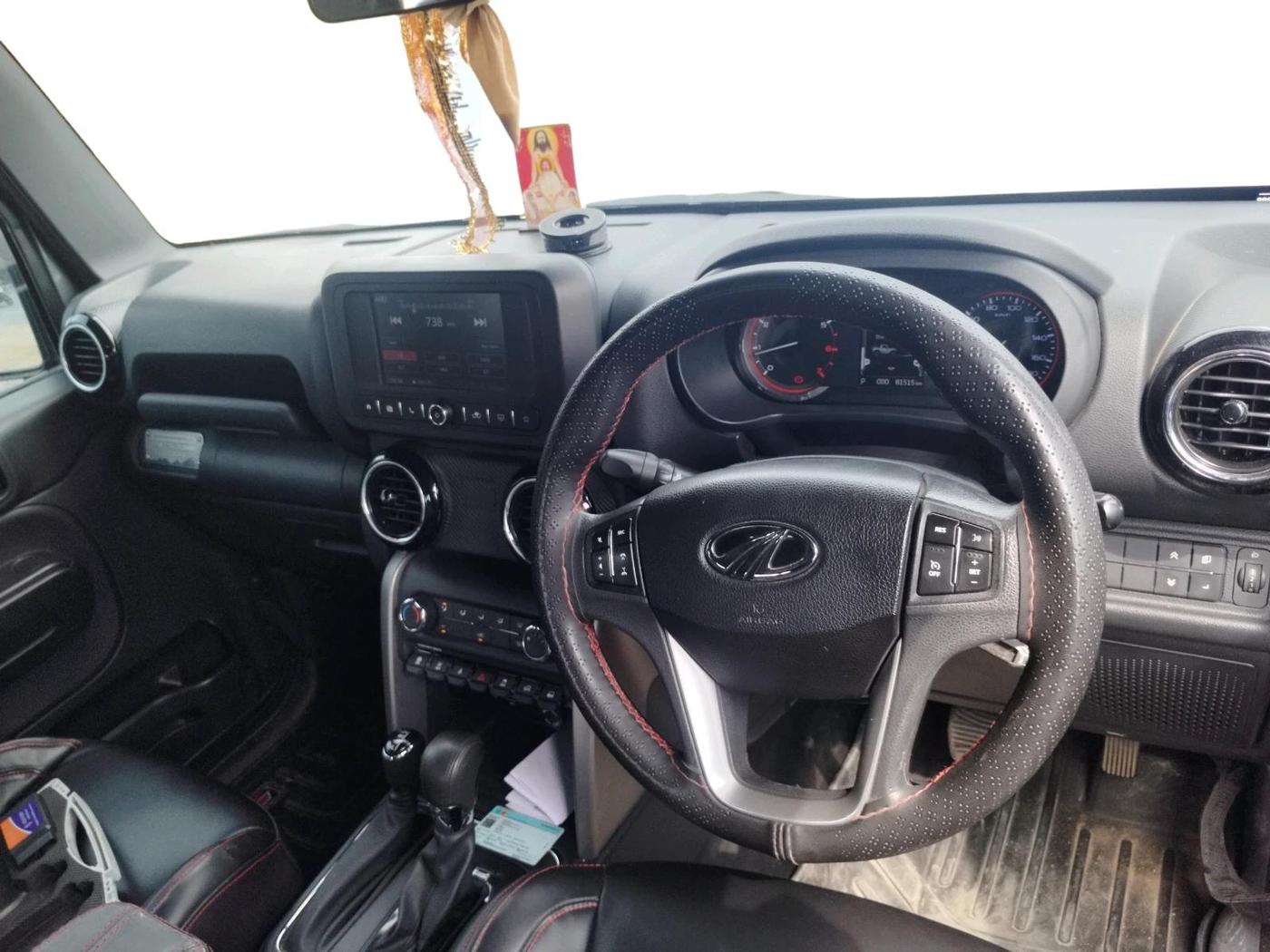 2022 Mahindra Thar LX PETROL HT 4WD AT, Petrol, Automatic, 81,515 km, interior