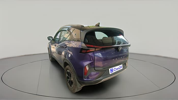 2023 Tata NEXON FEARLESS PURPLE + SUNROOF DCA DUAL TONE 1.2 PETROL, Petrol, Automatic, 25,477 km, exterior
