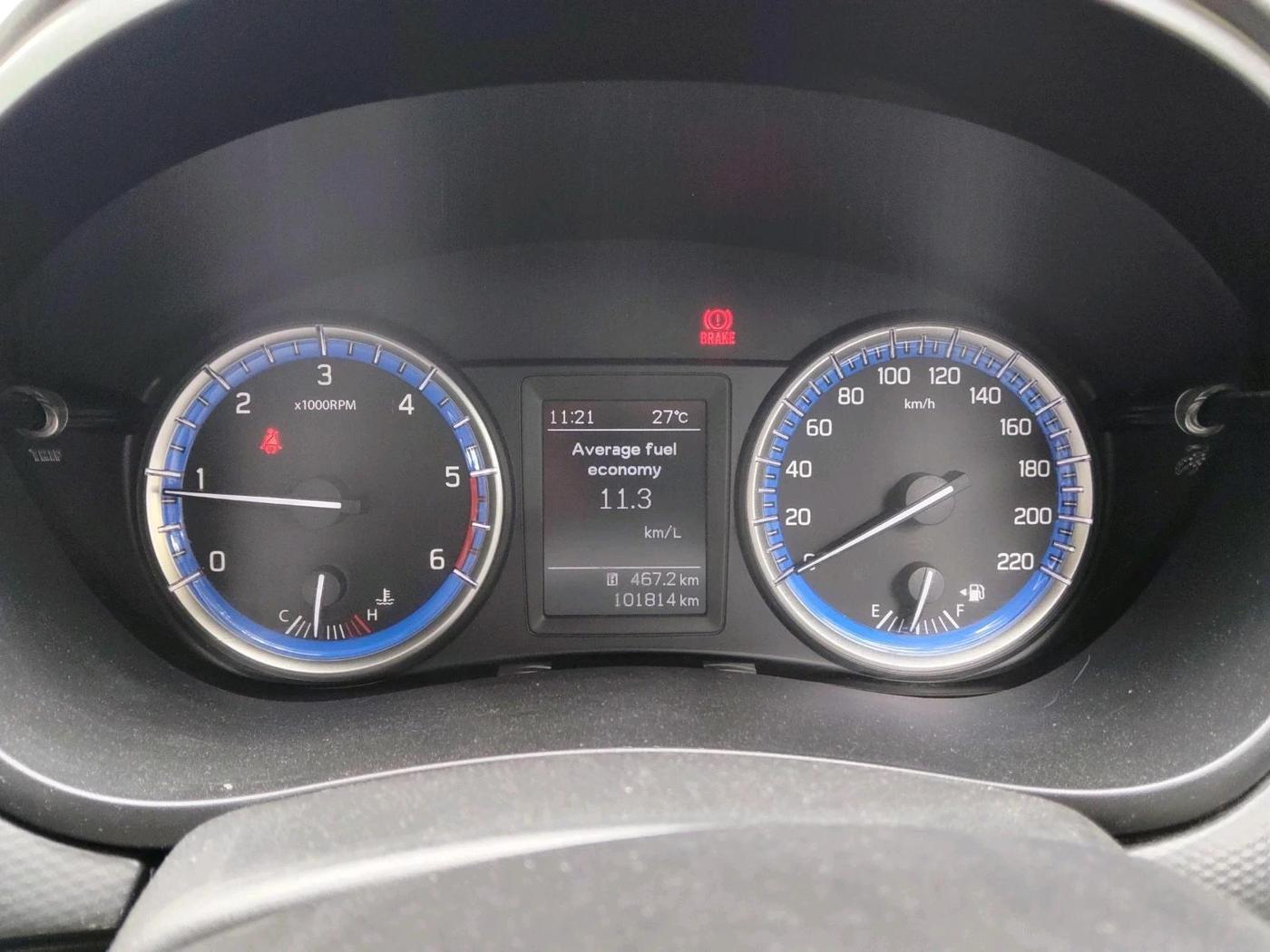 2016 Maruti S Cross ALPHA 1.3, Diesel, Manual, 1,01,814 km, interior