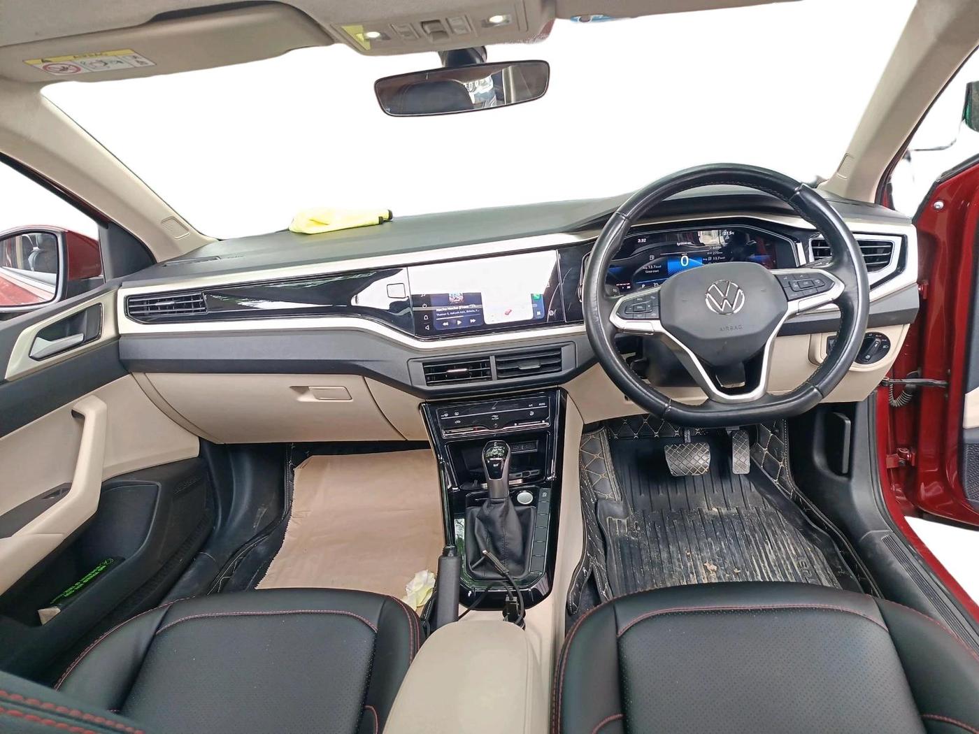 2024 Volkswagen VIRTUS Highline Plus 1.0 TSI AT, Petrol, Automatic, 36,845 km, interior