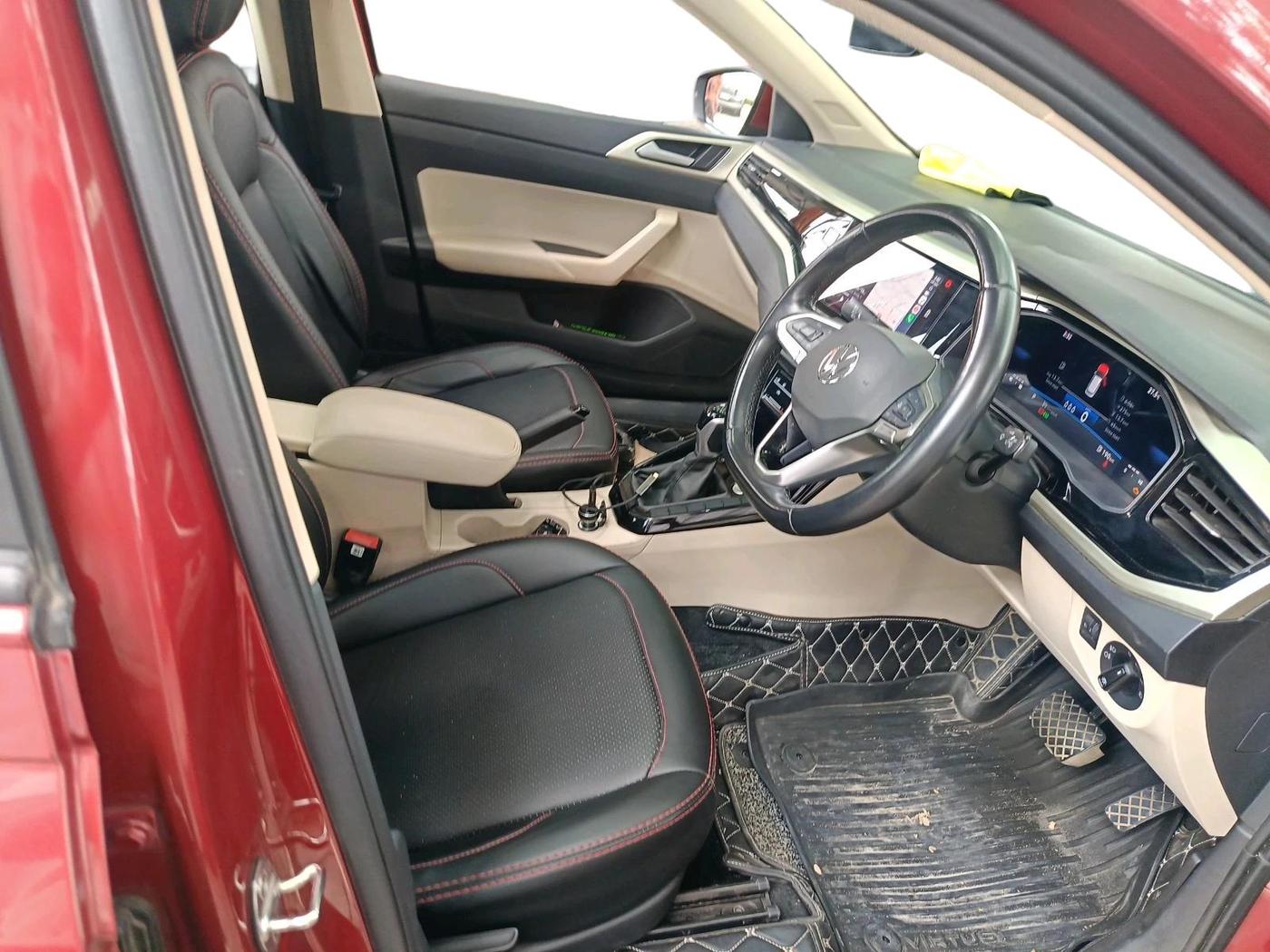 2024 Volkswagen VIRTUS Highline Plus 1.0 TSI AT, Petrol, Automatic, 36,845 km, interior