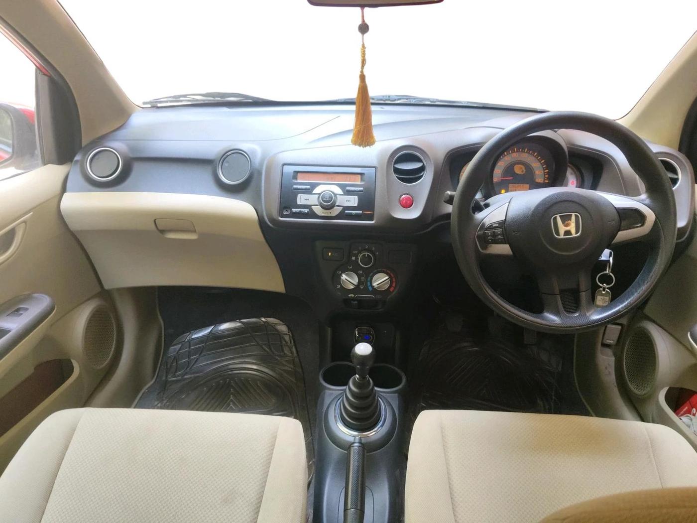 2012 Honda Brio S MT, Petrol, Manual, 85,855 km, interior