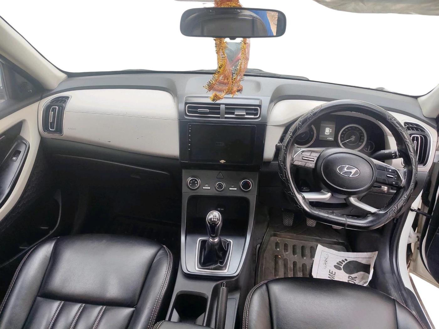 2021 Hyundai Creta E 1.5 DIESEL, Diesel, Manual, 67,360 km, interior