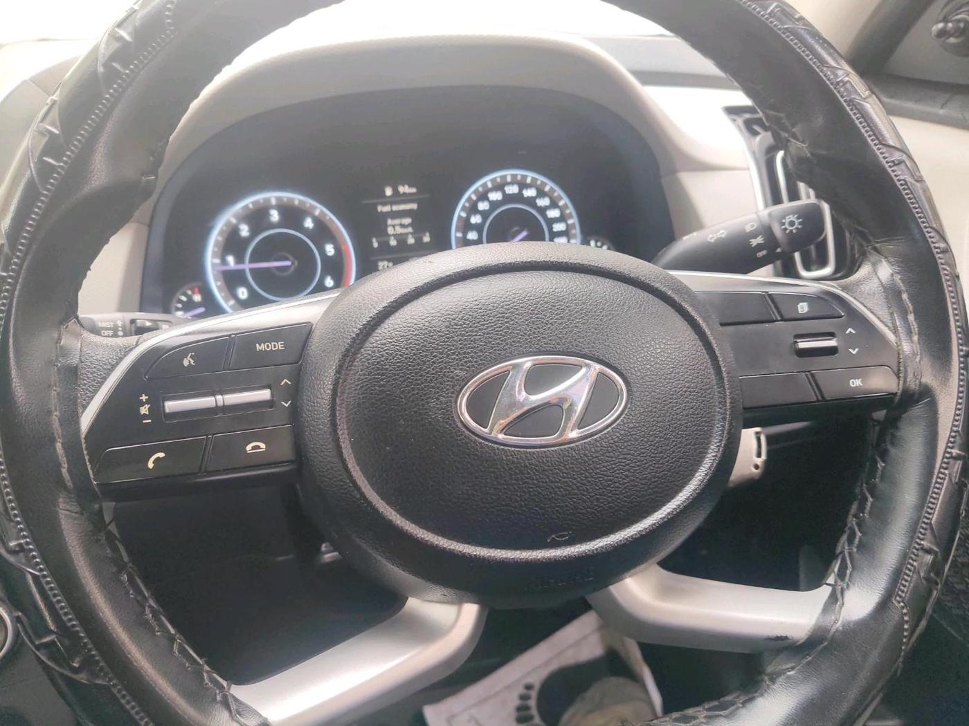 2021 Hyundai Creta E 1.5 DIESEL, Diesel, Manual, 67,360 km, interior