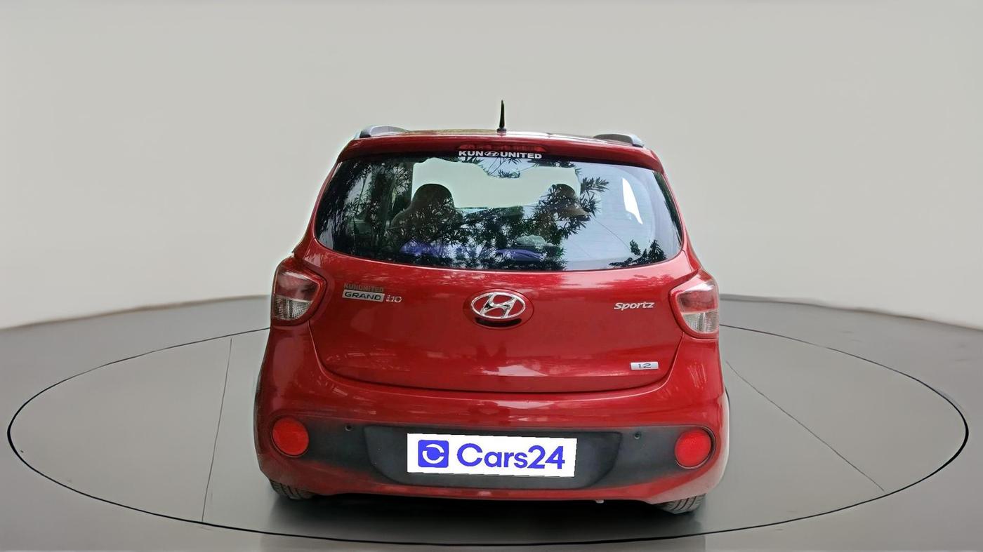 2017 Hyundai Grand i10 SPORTZ (O) 1.2 KAPPA VTVT, Petrol, Manual, 29,385 km, exterior