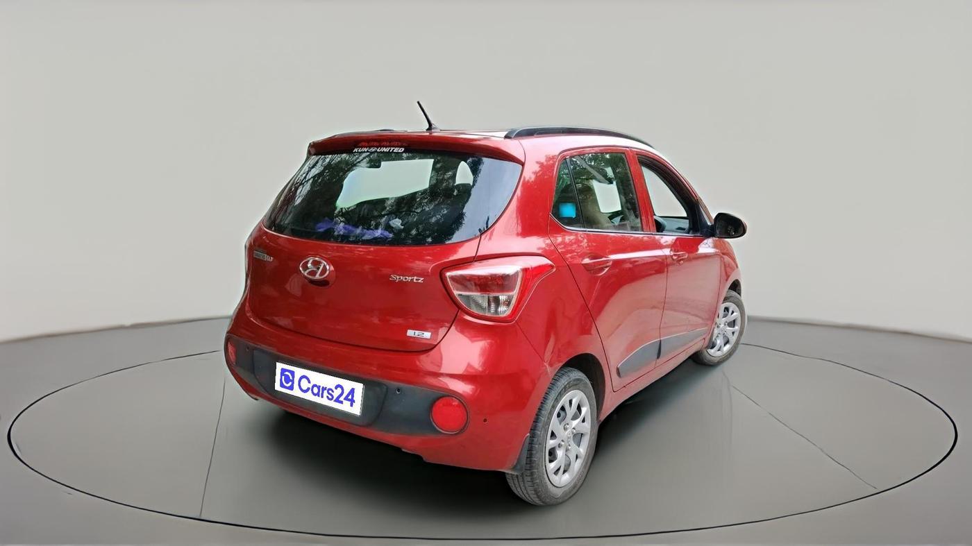2017 Hyundai Grand i10 SPORTZ (O) 1.2 KAPPA VTVT, Petrol, Manual, 29,385 km, exterior