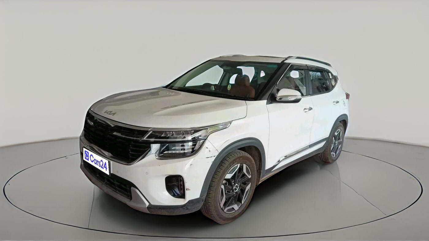 2024 KIA SELTOS HTX IVT, Petrol, Automatic, 12,208 km, exterior