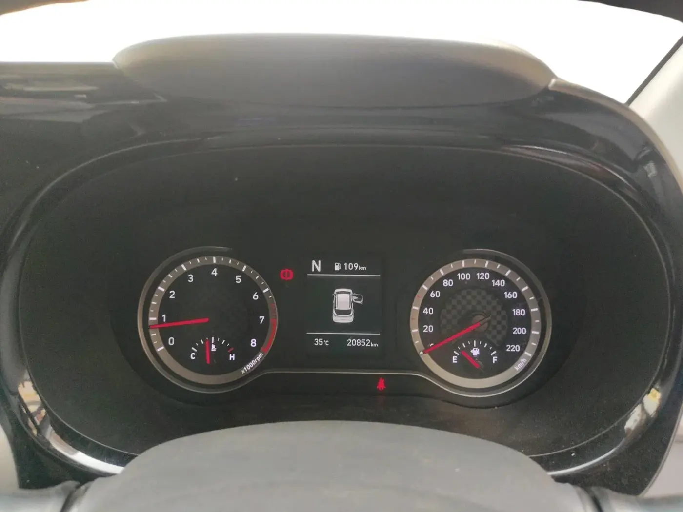 2024 Hyundai GRAND I10 NIOS SPORTZ AMT 1.2 KAPPA VTVT, Petrol, Automatic, 20,852 km, interior
