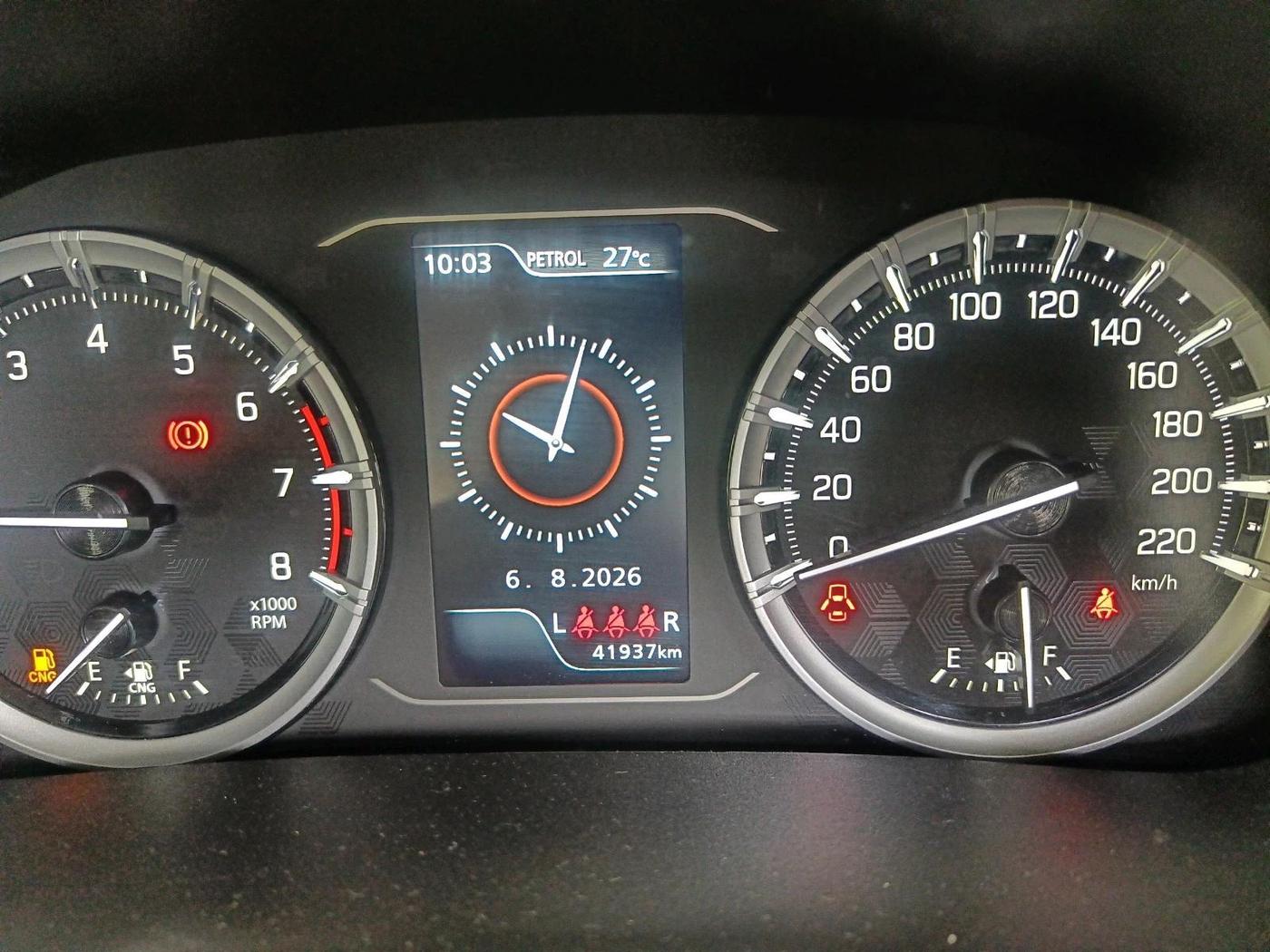 2024 Toyota URBAN CRUISER HYRYDER S NEO DRIVE  E-CNG, CNG, Manual, 41,937 km, interior