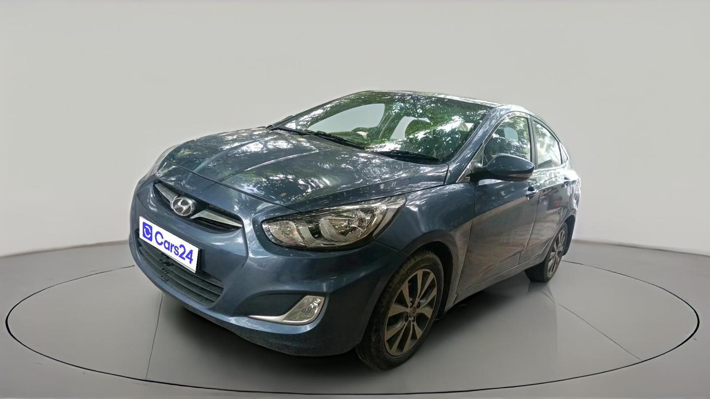 2014 Hyundai Verna FLUIDIC 1.6 CRDI SX, Diesel, Manual, 89,519 km, exterior