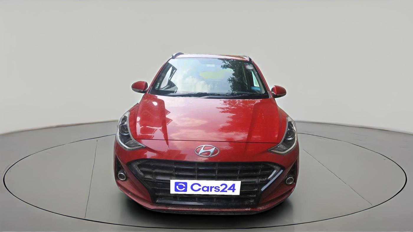 2022 Hyundai GRAND I10 NIOS SPORTZ AMT 1.2 KAPPA VTVT, Petrol, Automatic, 11,724 km, exterior