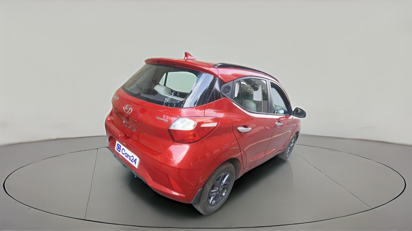 2022 Hyundai GRAND I10 NIOS SPORTZ AMT 1.2 KAPPA VTVT, Petrol, Automatic, 11,724 km, exterior