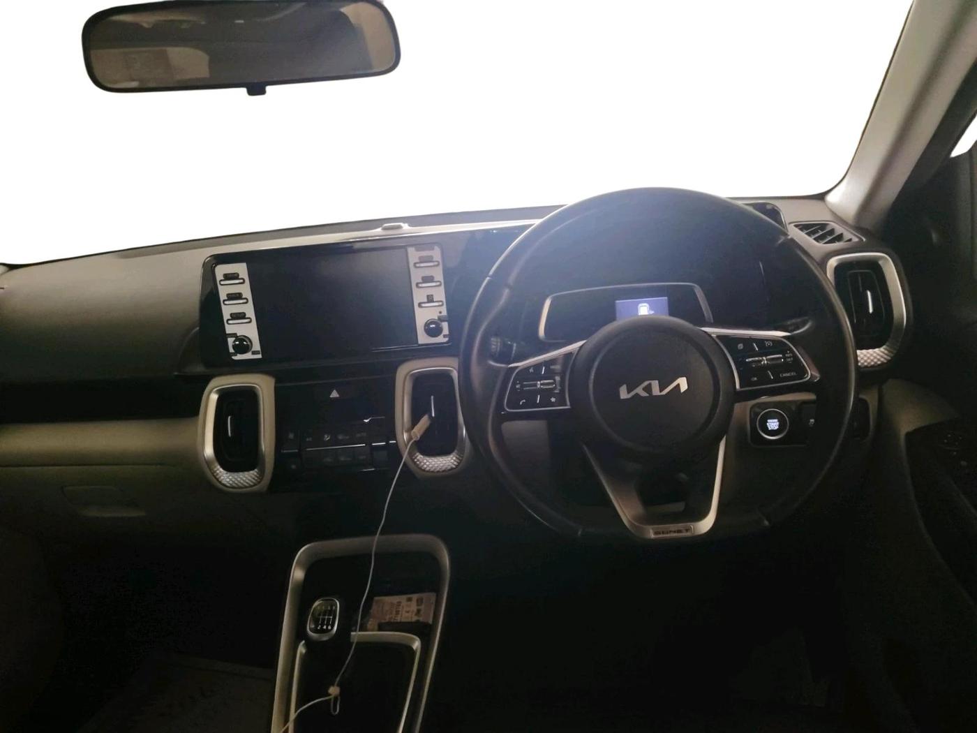 2022 KIA SONET HTX 1.5, Diesel, Manual, 67,480 km, interior