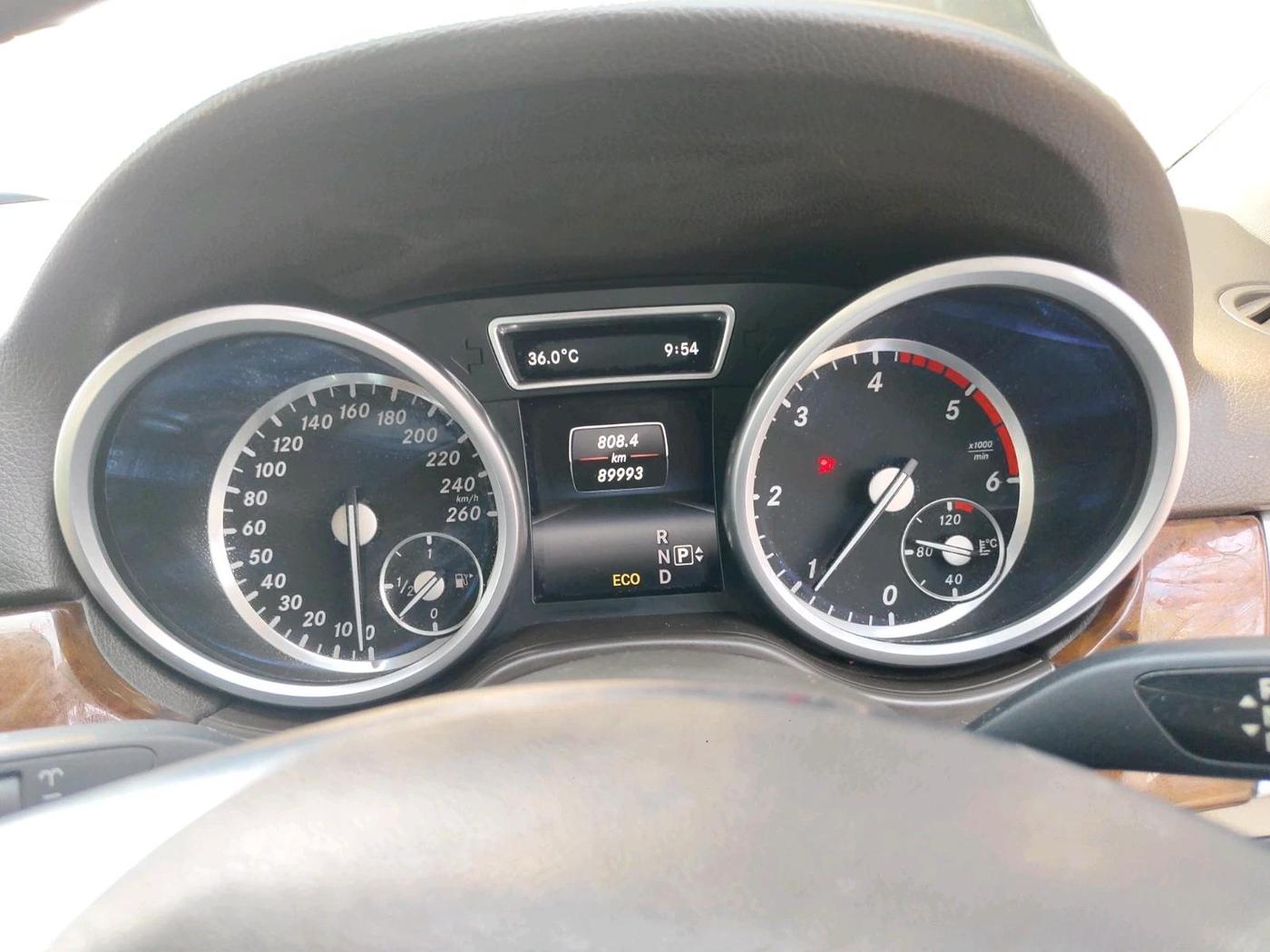 2015 Mercedes Benz Ml Class 250 CDI, Diesel, Automatic, 90,250 km, interior