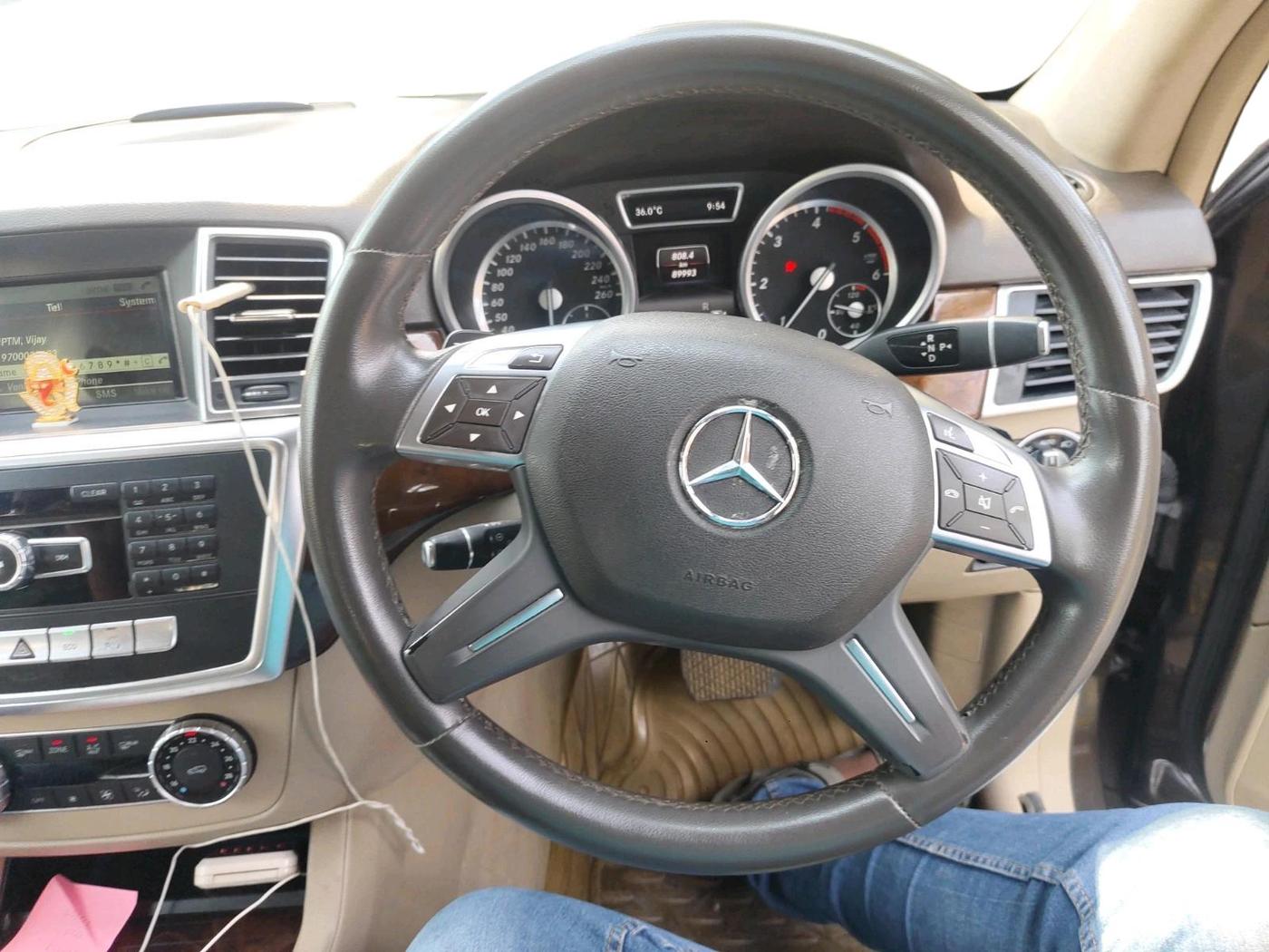 2015 Mercedes Benz Ml Class 250 CDI, Diesel, Automatic, 90,250 km, interior