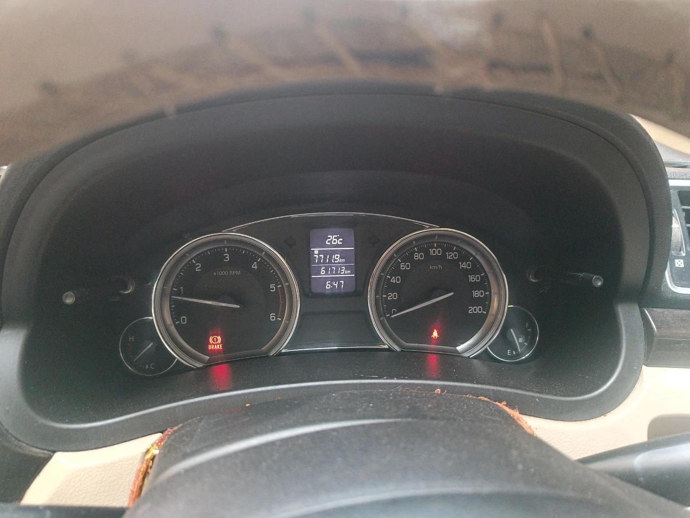 2014 Maruti Ciaz ZDI, Diesel, Manual, 61,713 km, interior